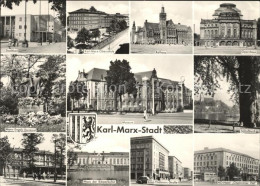 72396801 Karl-Marx-Stadt Stadtbad Opernhaus Museum Schlossteich HO Hotel Chemnit - Chemnitz