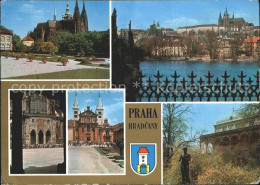 72396623 Praha Prahy Prague Prager Burg Moldau Veitsdom Kathedrale  - Czech Republic