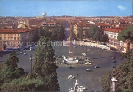 72396579 Roma Rom Piazza Del Popolo Volksplatz Firenze - Autres & Non Classés