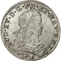 France, Louis XV, 1/6 Écu De France, 1721, Rennes, Argent, SUP+, Gadoury:297 - 1715-1774 Luigi XV Il Beneamato