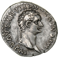 Domitien, Denier, 81, Rome, Argent, TTB+, RIC:58 - The Flavians (69 AD To 96 AD)