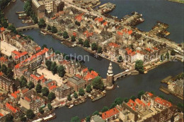 72396343 Amsterdam Niederlande Fliegeraufnahme Des Montelbaanturms Amsterdam - Sonstige & Ohne Zuordnung