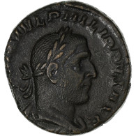 Philippe I L'Arabe, Sesterce, 244-249, Rome, Bronze, SUP, RIC:171a - L'Anarchie Militaire (235 à 284)