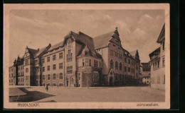 AK Rudolstadt, Vor Dem Justizgebäude  - Rudolstadt