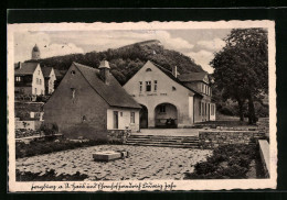 AK Freyburg A. D. U., Gedenkstein Im Ehrenhof Friedrich Ludwig Jahn  - Freyburg A. D. Unstrut