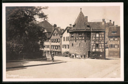 AK Stuttgart, Kinder Vor Dem Schellenturm  - Stuttgart