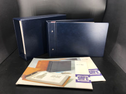 Safe Compact Quer Album/Schuber Mit 20 Blättern Nr. 7982 - Blau Neuwertig ( - Binders Only