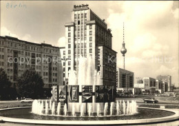 72395526 Berlin Strausberger Platz Mit Fernsehturm Berlin - Sonstige & Ohne Zuordnung