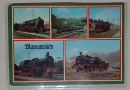 Allemagne - Carte Postale Thème Trains Avec Timbres (1991) - Trenes