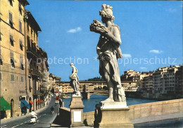 72394813 Firenze Florenz Ponte S Trinita Ponte Vecchio Statue  - Sonstige & Ohne Zuordnung