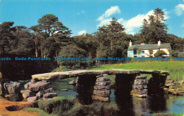 R153488 Clapper Bridge At Postbridge. Dartmoor. Photo Precision. Colourmaster. 1 - Monde