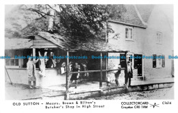 R154069 Old Sutton. Messrs Brown And Biltons. Butchers Shop In High Street. Croy - Monde