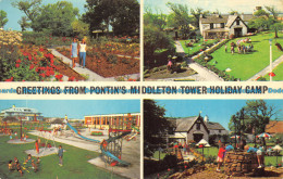 R153497 Greetings From Pontins Middleton Tower Holiday Camp. Multi View. Photo P - Monde