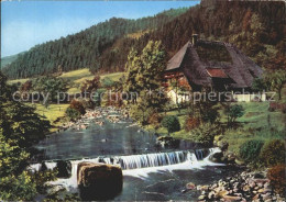 72394712 Hornberg Schwarzwald Schwarzwaldbauernhaus Partie Am Fluss Wehr Hornber - Sonstige & Ohne Zuordnung