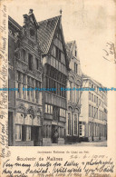 R152173 Souvenir De Malines. Anciennes Maisons Du Quai Au Sel. 1900 - Monde