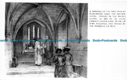 R154083 Postcard. A Painting Of The First Mass At Pluscarden Since Te Reformatio - World