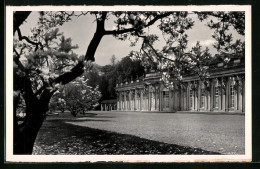 AK Potsdam, Schloss Sanssouci, Gartenansicht  - Autres & Non Classés