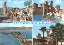 72394652 Sirmione Lago Di Garda Roemische Ruinen Schloss Sirmione Lago Di Garda - Other & Unclassified