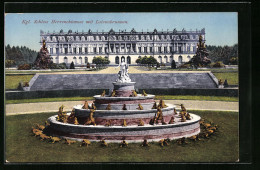 AK Kgl. Schloss Herrenchiemsee, Am Latonabrunnen Im Park  - Sonstige & Ohne Zuordnung