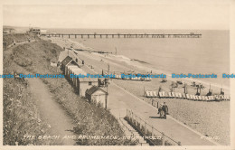 R154095 The Beach And Promenade. Southwold. Valentine. Sepiatype. No K.1412 - World