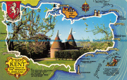 R153517 A Map Of Kent. Photo Precision. Colourmaster - Monde