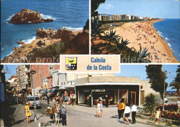 72394606 Calella Kueste Strand Strassenpartie  - Sonstige & Ohne Zuordnung