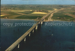 72394574 Fehmarnsund Fehmarnsundbruecke Vogelfluglinie Deutschland Daenemark Fli - Fehmarn