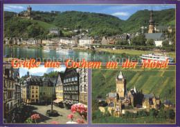 72394552 Cochem Mosel Panorama Marktplatz Reichsburg Cochem - Cochem