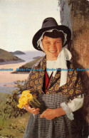 R152909 Welsh Girl In Welsh National Costume. Salmon - World