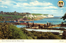 R153539 Dover Harbour And The White Cliffs. Elgate. 1982 - World