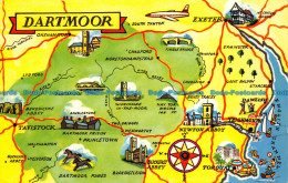 R153541 Dartmoor. A Map. 1969 - Monde