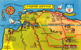 R153542 North Devon. A Map - Monde