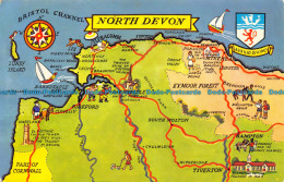 R153545 North Devon. A Map. 1970 - World