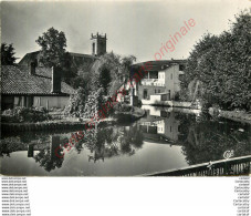 47.  CASTELJALOUX . L'Eglise Vue Du Pont Sur L'Avance . - Casteljaloux