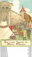 11.  La Vraie Légende De Dame Carcas .  Ill Marcel Jeanjean . ( CARCASSONNE ) . - Carcassonne