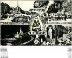 65.  LOURDES .  La Basilique . La Grotte . La Procession . L'Apparition ... - Lourdes