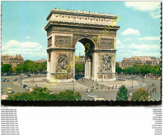 PARIS . La Place Et L'Arc De Triomphe De L'Etoile . - Other & Unclassified