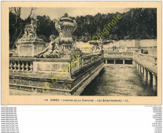 30.  NIMES .  Jardins De La Fontaine .  Les Bains Romains . - Nîmes