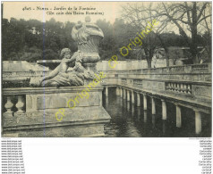 30. NIMES . Jardin De La Fontaine . Un Coin Des Bains Romains . - Nîmes