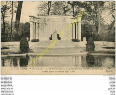 78.  SAINT GERMAIN EN LAYE . Monument élevé à La Mémoire Des Enfants De La Ville Morts Pour La Patrie 1913-1918 . - St. Germain En Laye (Schloß)