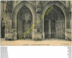 78.  POISSY .  Portail De L'église . - Poissy