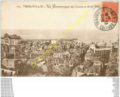 14.  TROUVILLE . Vue Panoramique Du Casino Et De La Jetée . - Trouville