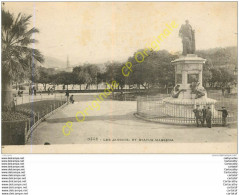 06.  NICE .  Les Jardins Et Statue Massena . - Altri & Non Classificati