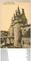 35.  VITRE . Château Des Ducs De La Trémoille . Le Chatelet . Pont Levis Et Fossés . - Vitre