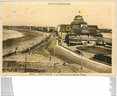 35.  SAINT MALO .  Le Casino Et La Grande Plage . - Saint Malo