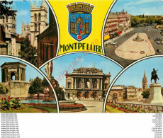 34.  MONTPELLIER .  CP Multivues . - Montpellier