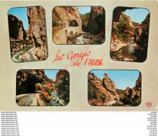 11.  LES GORGES DE L'AUDE .  CP Multivues . - Altri & Non Classificati