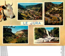 39. LE JURA . CP Multivues . Morez ,  Septmoncel , Baume Les Messieurs ... - Autres & Non Classés