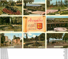 50.  AVRANCHES .  CP Multivues . - Avranches