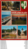 80.  QUEND PLAGE Les PINS .  CP Multivues . - Quend